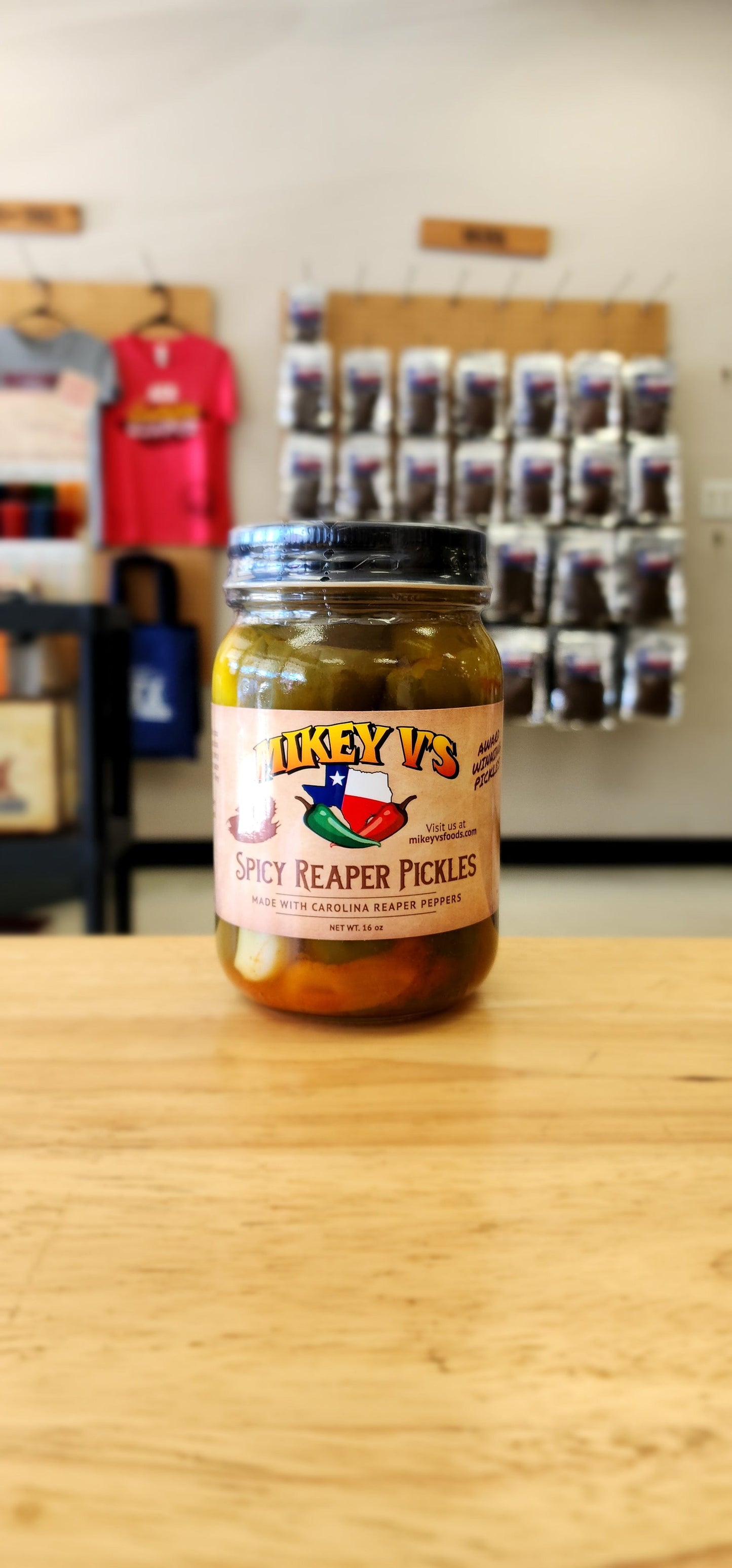 Mikey V's Spicy Reaper Pickles (12 pack)