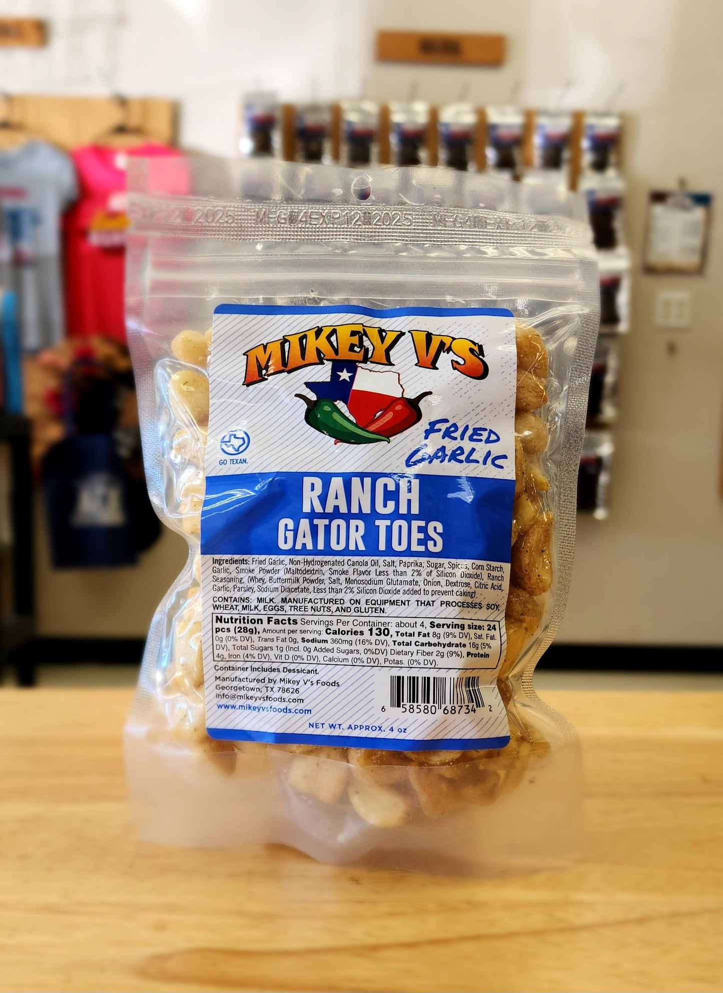 Ranch Gator Toes (Fried Garlic) (12 pack)
