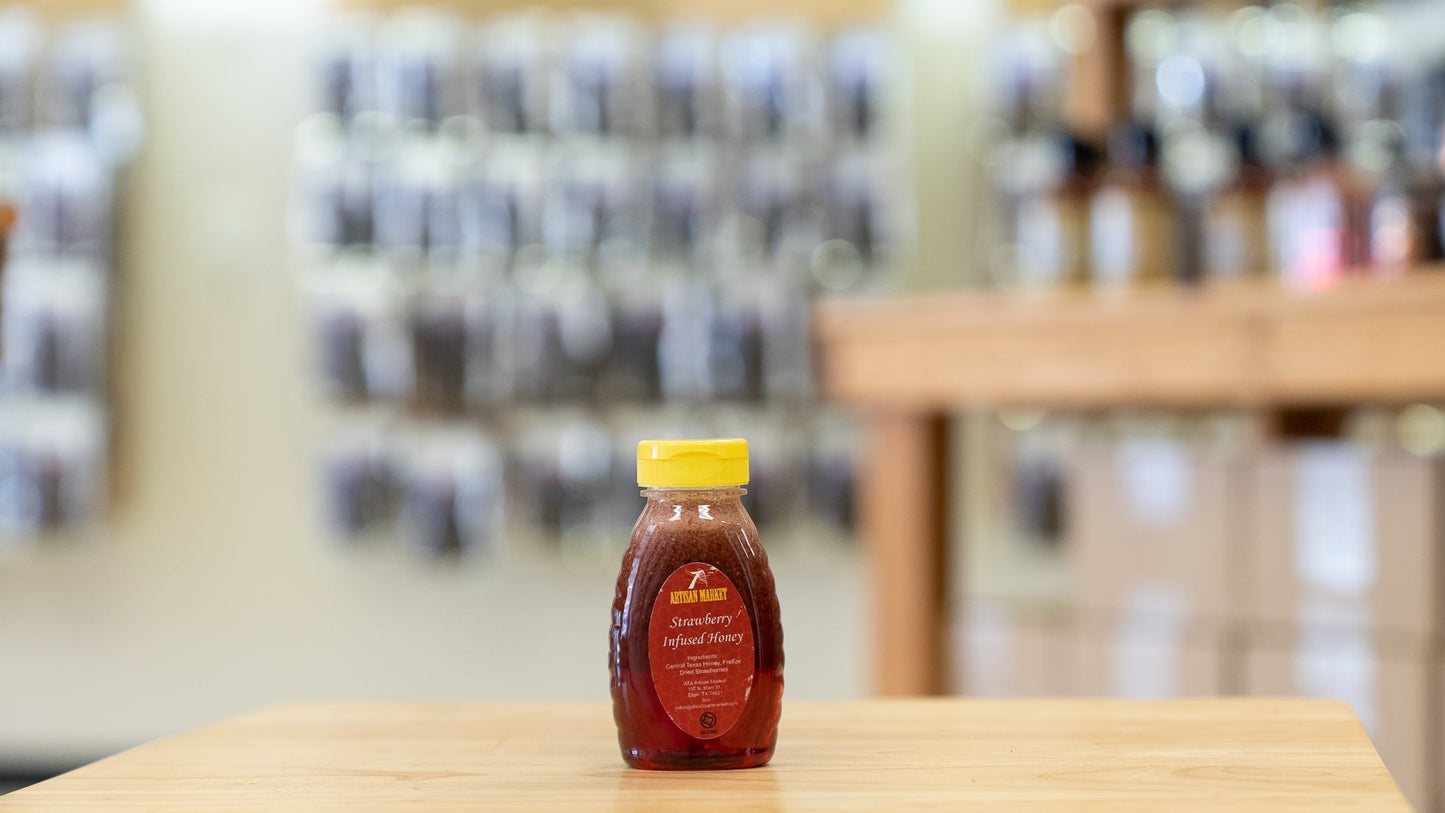Strawberry Infused Honey (12 pack)