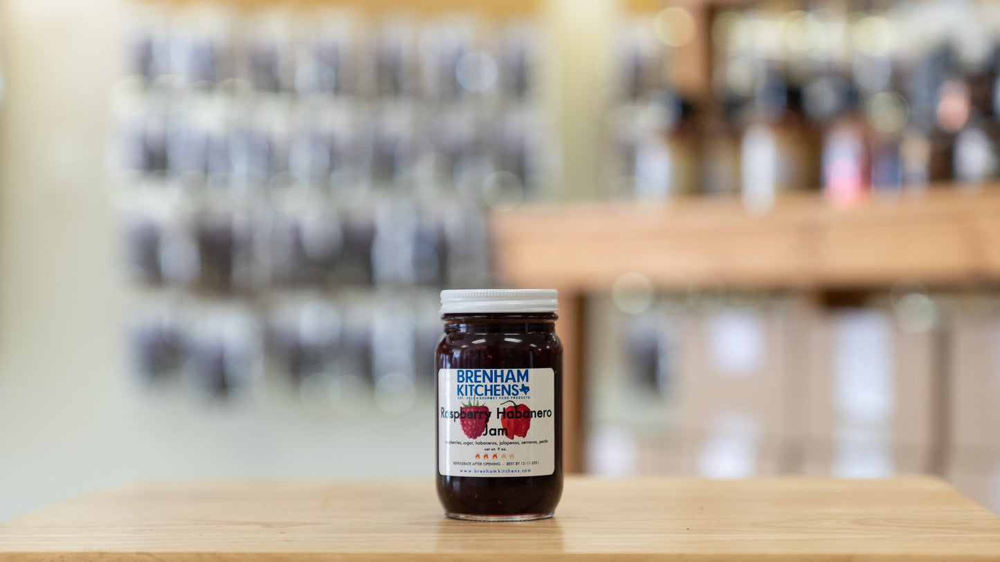 Brenham Kitchens - Raspberry Habanero Jelly (12 pack)