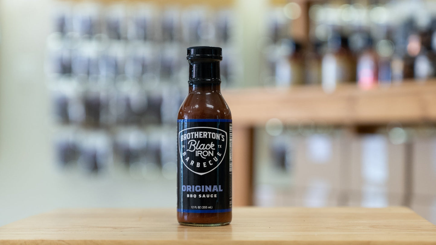 Mikey V's - Brotherton's Black Iron BBQ Sauce (12 pack)