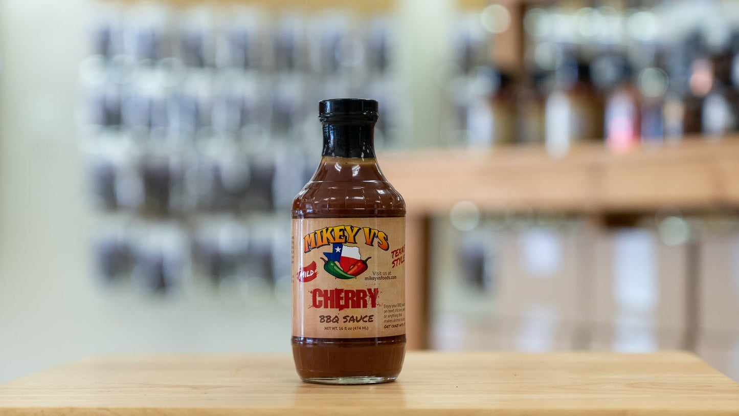 Mikey V's - Cherry BBQ Sauce (Mild) (12 pack)