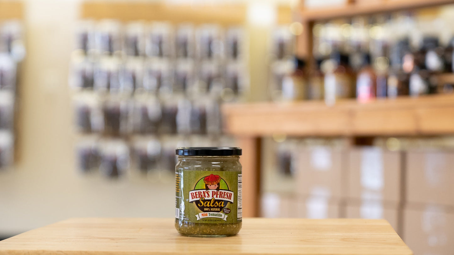Beba's Pfresh Salsa - Mild Tomatillo (12 pack)