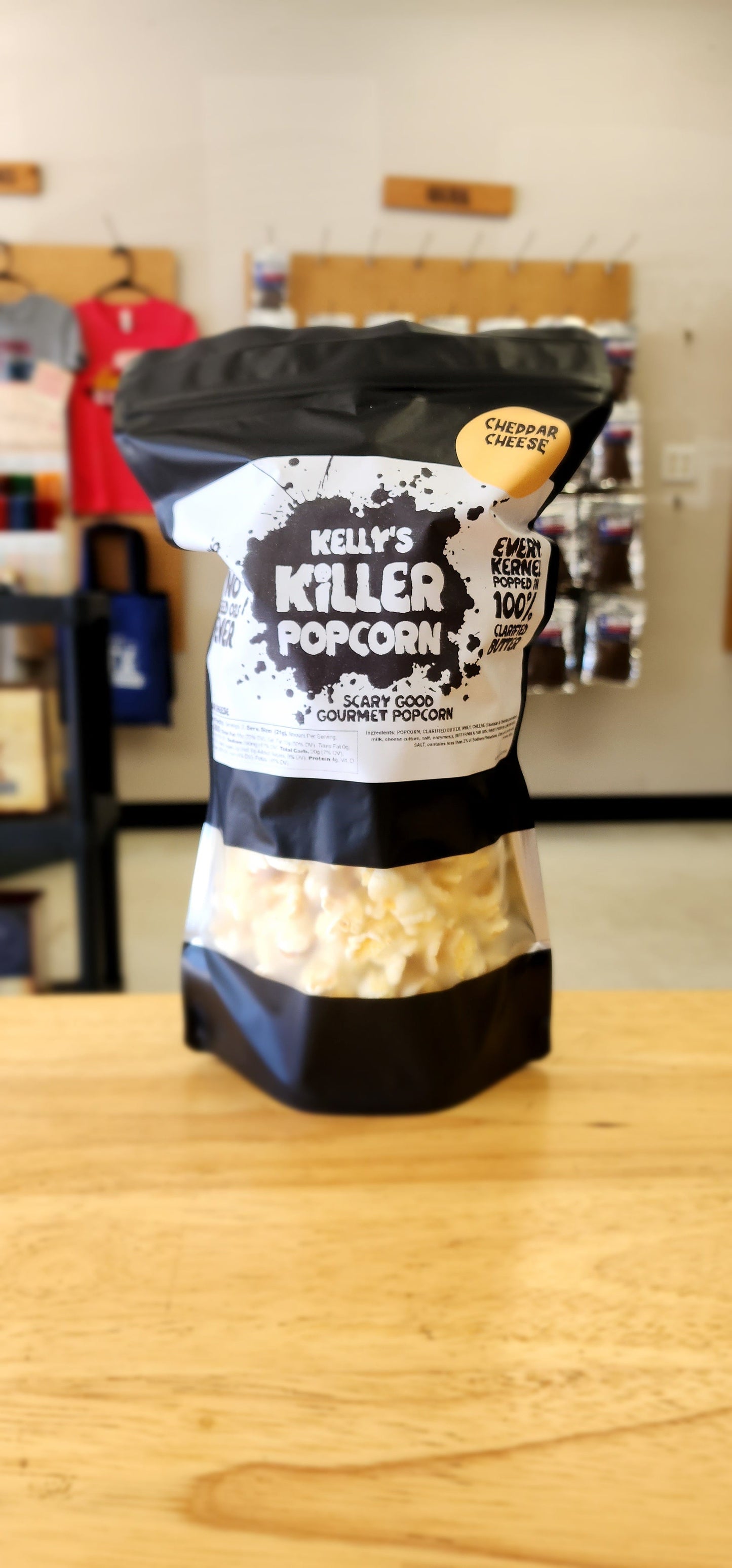 Kelly's Killer Popcorn - Cheddar Cheese (12 pack)