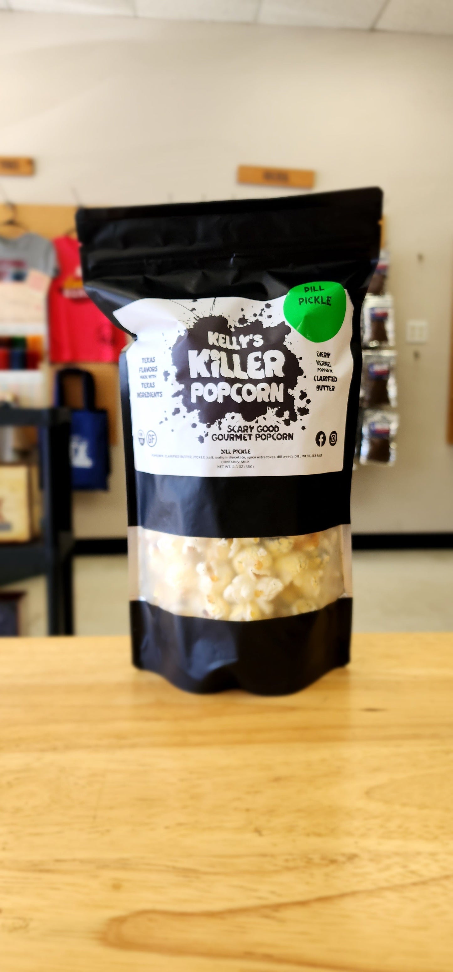 Kelly's Killer Popcorn - Dill Pickle (12 pack)