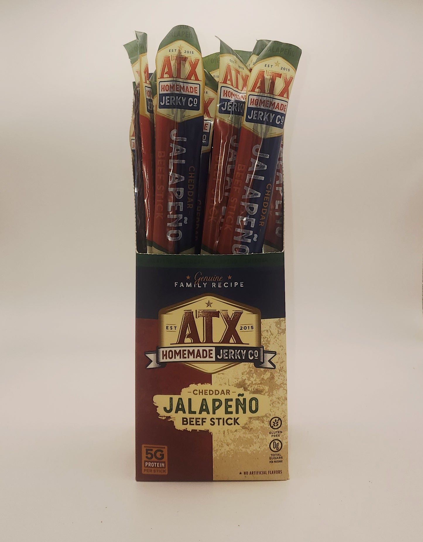 Jalapeño Cheddar Beef Sticks (24 pack)