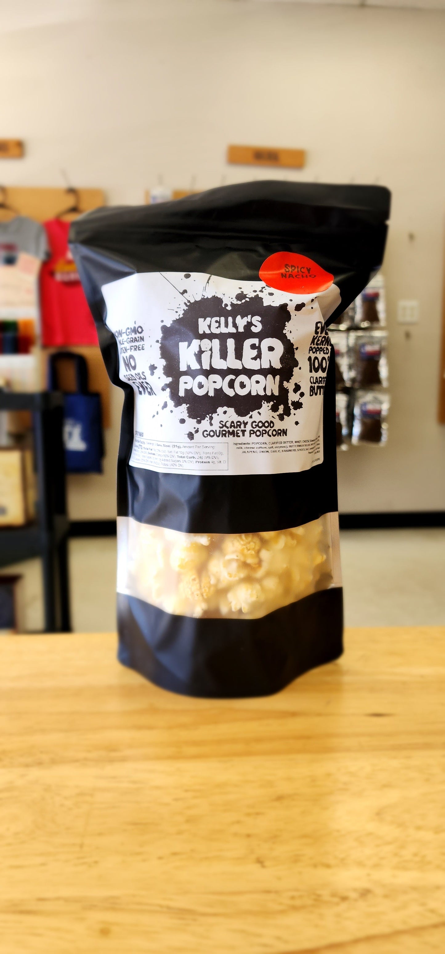 Kelly's Killer Popcorn - Spicy Nacho (12 pack)