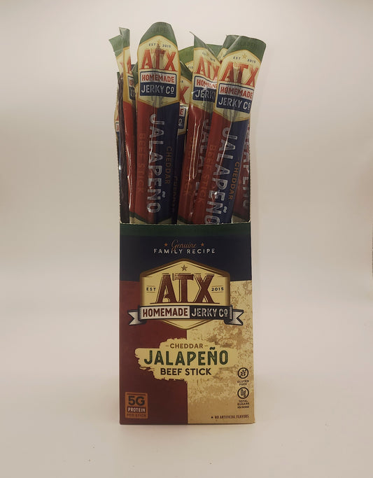 Jalapeño Cheddar Beef Sticks (24 pack)